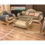 Sofa Ruang Tamu Set Mewah Model Cleopatra Terbaru