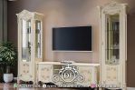 Bufet TV Klasik Ukiran Jepara Interior Design Classic DFJ-129